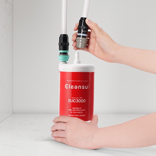 Combined under-sink water purifier