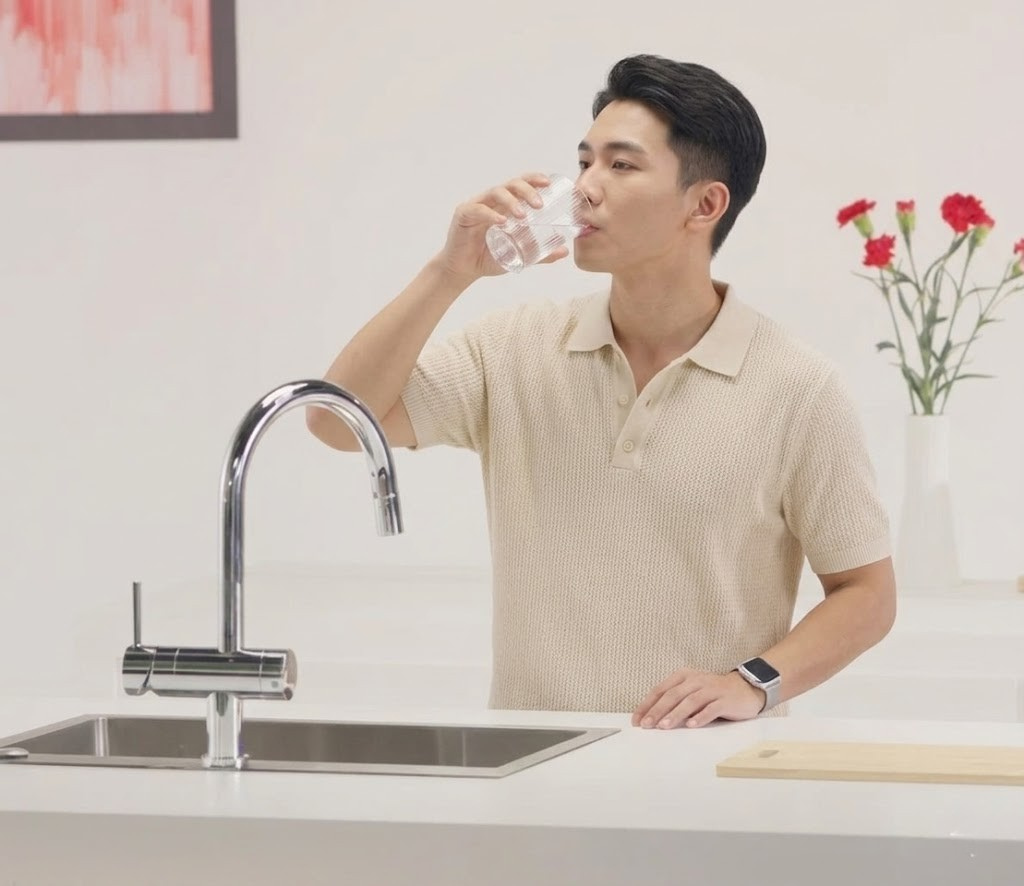 Thiết bị lọc nước tích hợp dưới bồn rửa