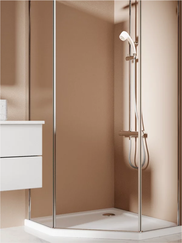 Water purification shower