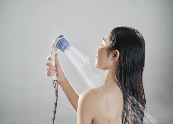 Water purification shower
