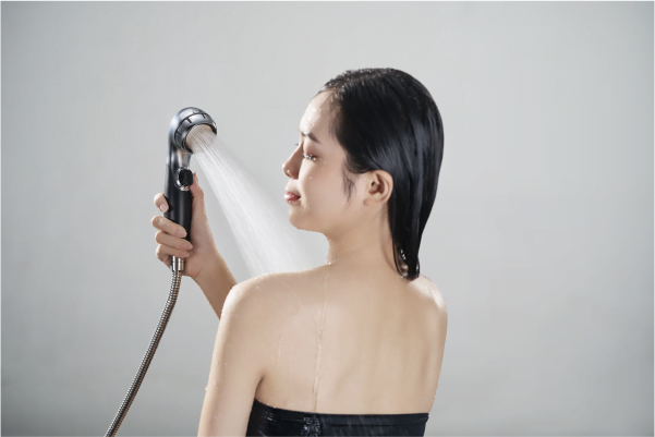 Water purification shower