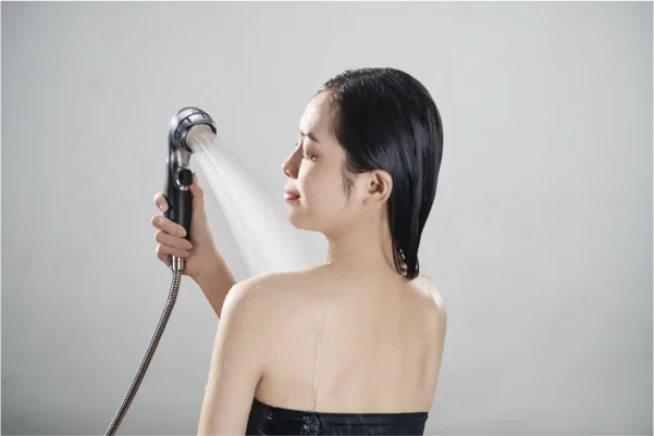 Water purification shower