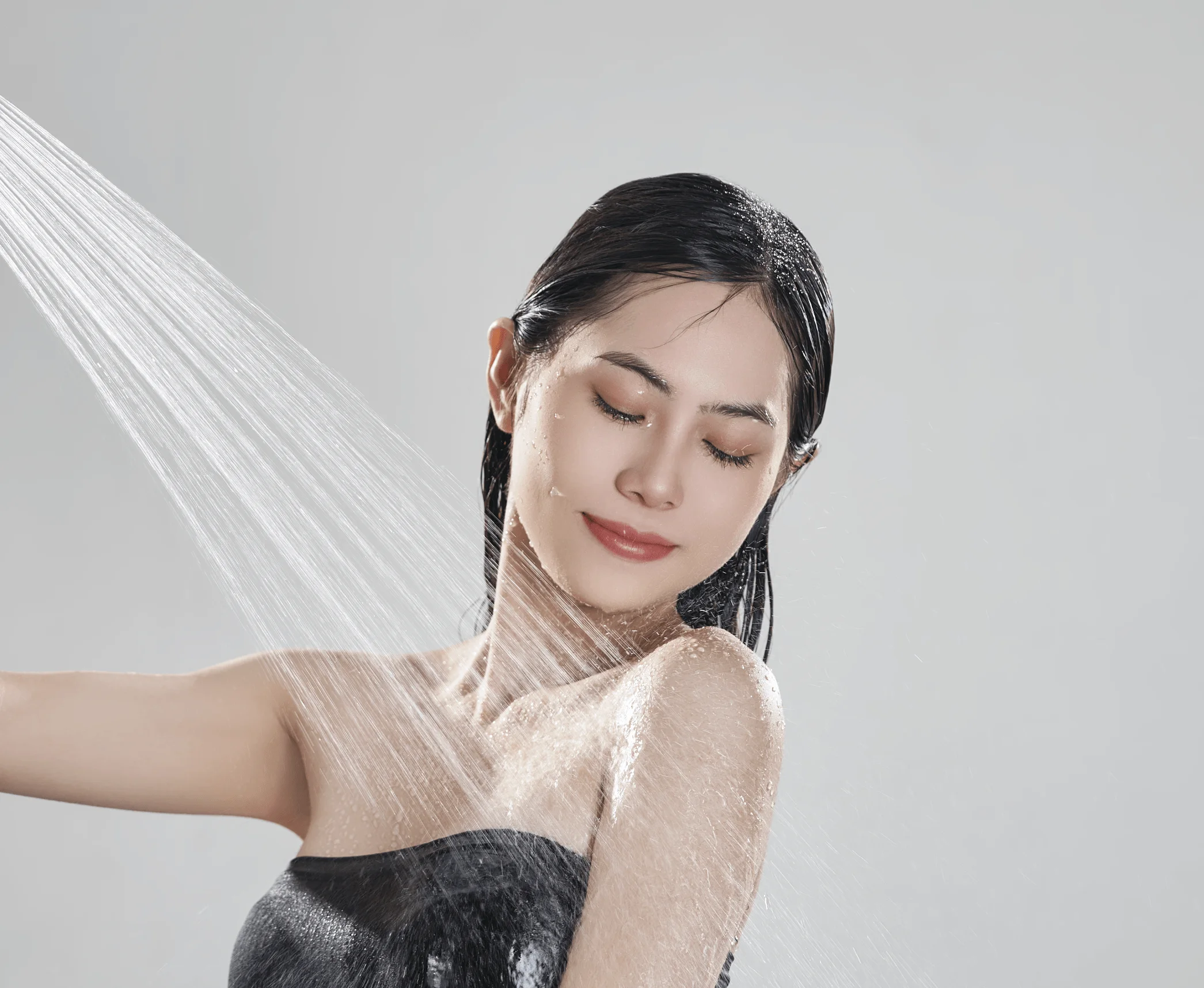 Water purification shower