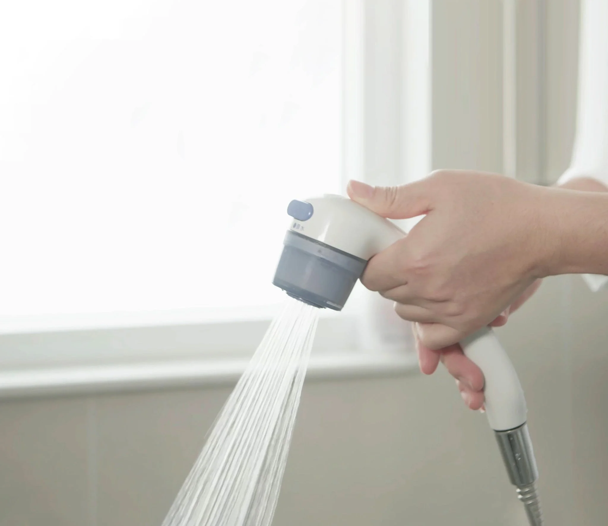 Water purification shower