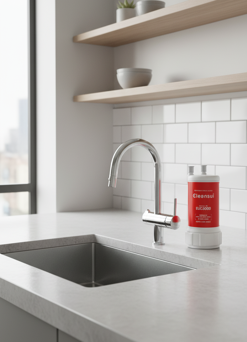 Thiết bị lọc nước tích hợp dưới bồn rửa