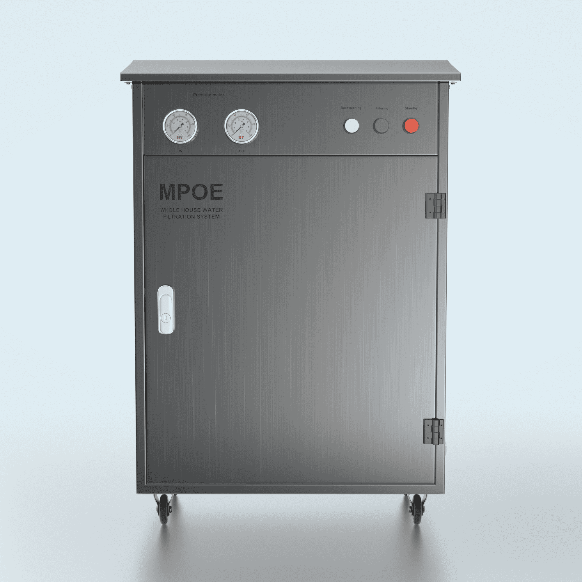 Whole house water filtration system