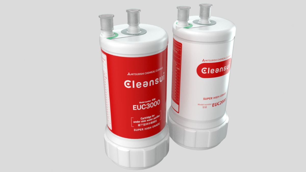 Bộ lọc EUC3000 và EUC2000 của Cleansui có thời gian sử dụng khoảng 12 tháng