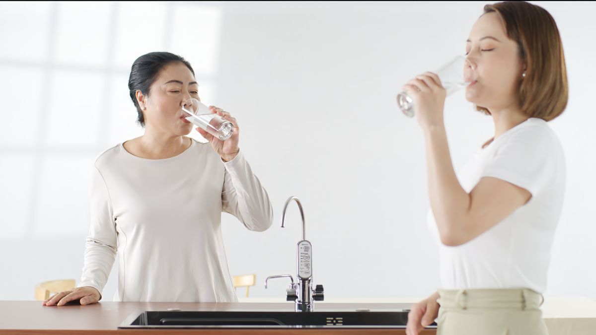 Nước ion kiềm giàu khoáng chất như Canxi, Magie, Kali