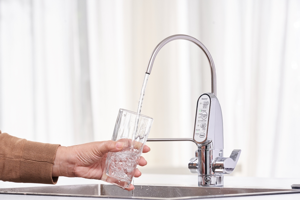 Nước của máy lọc nước Cleansui đạt tiêu chuẩn nước uống của Bộ Y Tế