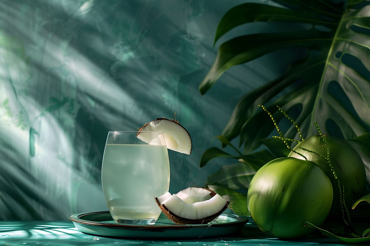 Nước dừa là một trong những món nước uống mùa hè được yêu thích
