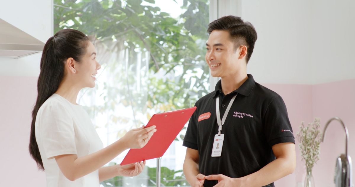 Nên thay lõi đúng hạn và vệ sinh các thiết bị định kỳ để chất lượng nước đảm bảo